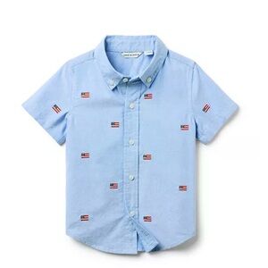 Jane and Jack American Flag Shirt